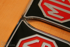 NOS MGB Badges